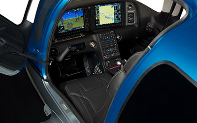 Inside a Cirrus Aircraft