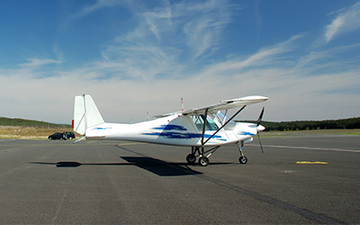 A cirrus aircraft